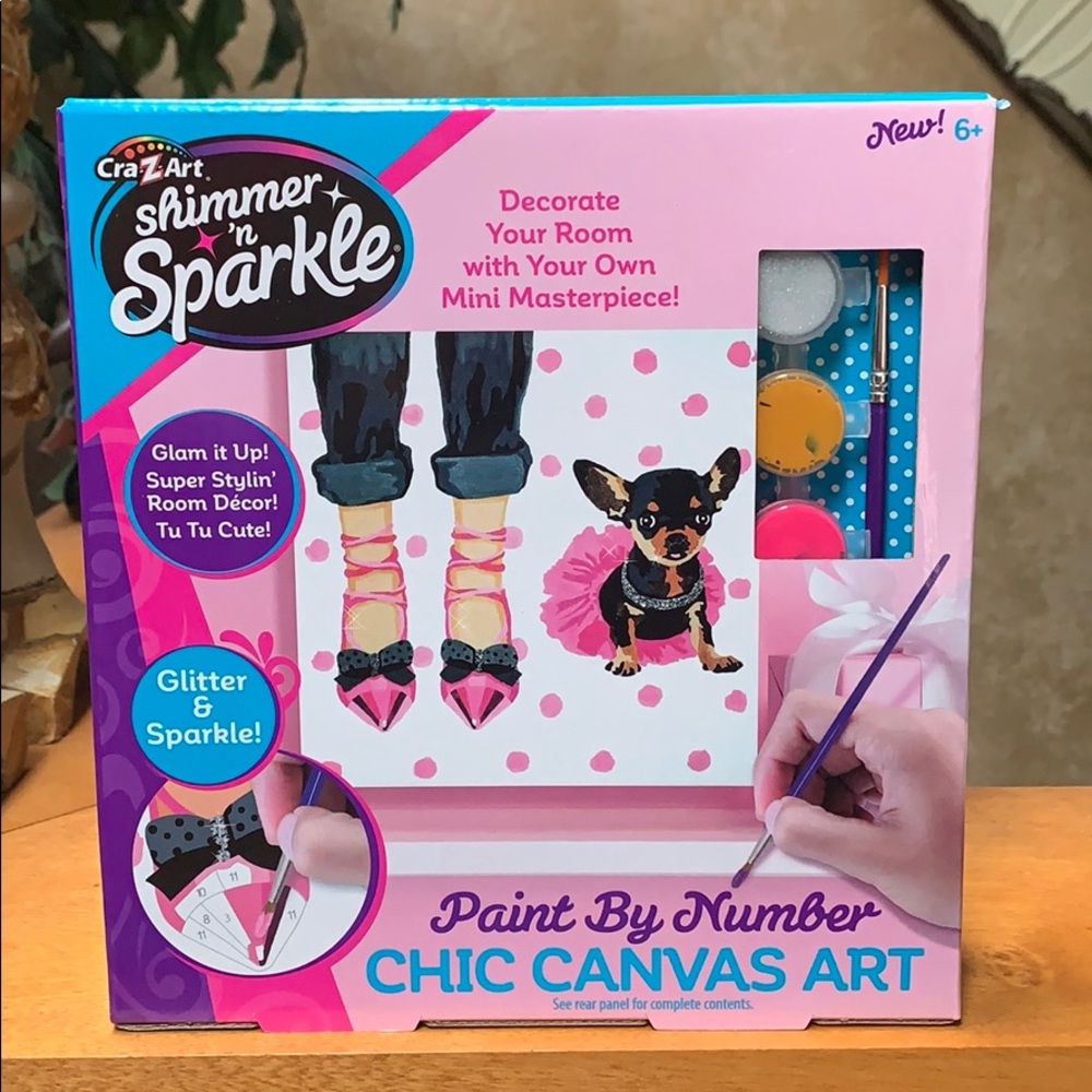Chihuahua Paint by Number Canvas Art